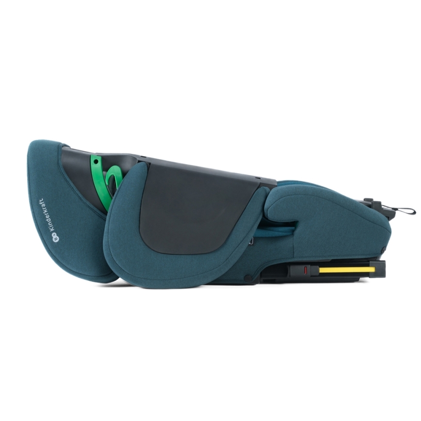 KINDERKRAFT SELECT - Fotelik samochodowy XPAND 2 i-Rozmiar (100-150 cm) Premium Harbour niebieski