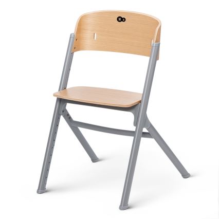 KINDERKRAFT SELECT - Dziecięce krzesełko do karmienia 3w1 LIVY Premium dąb + leżaczek CALMEE