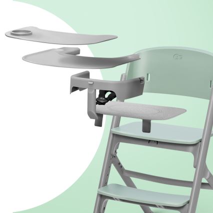 KINDERKRAFT SELECT - Krzesełko do karmienia dzieci 3w1 LIVY Premium Oliwkowa zieleń