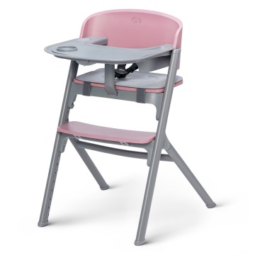 KINDERKRAFT SELECT - Krzesło do jadalni dla dzieci 3w1 LIVY Premium Aster pink