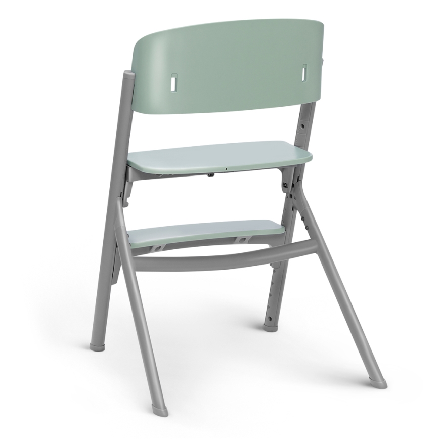 KINDERKRAFT SELECT - Krzesło do jadalni dla dzieci 3w1 LIVY Premium Olive green + lehátko CALMEE