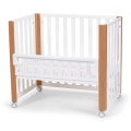 KINDERKRAFT SELECT - Łóżeczko dziecięce 4 w 1 KOYA Premium buk/sosna
