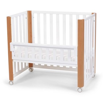 KINDERKRAFT SELECT - Łóżeczko dziecięce 4w1 KOYA Premium buk/sosna