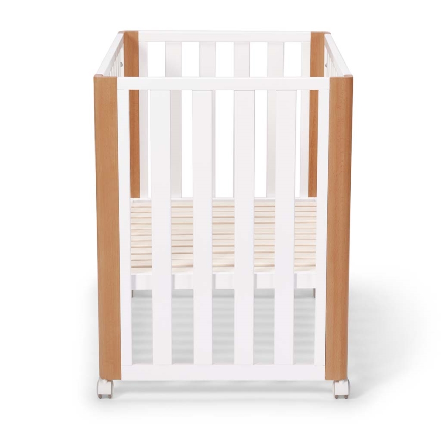 KINDERKRAFT SELECT - Łóżeczko dziecięce 4w1 KOYA Premium buk/sosna