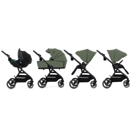 KINDERKRAFT SELECT - Wózek 2w1 YOXI Mystic zielony