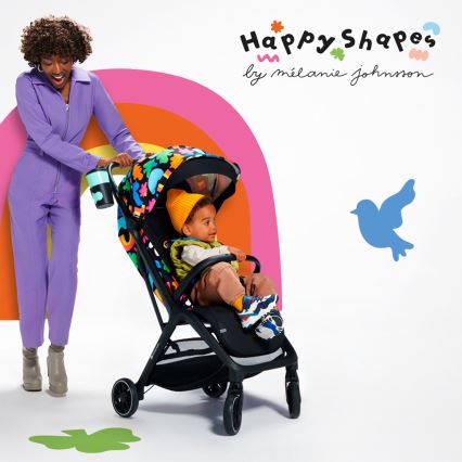 KINDERKRAFT SELECT - Wózek NUBI 2 Happy shapes