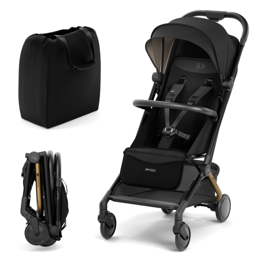 KINDERKRAFT SELECT - Wózek PILOT 2 czarny