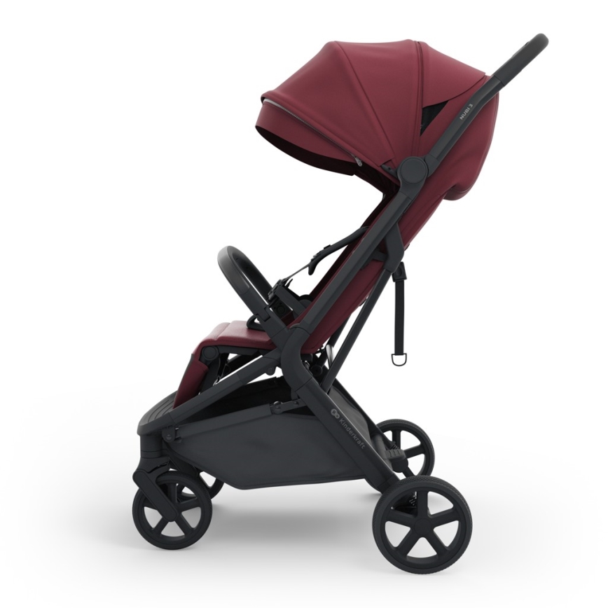 KINDERKRAFT SELECT - Wózek spacerowy NUBI 3 Dark Ruby