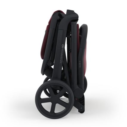 KINDERKRAFT SELECT - Wózek spacerowy NUBI 3 Dark Ruby