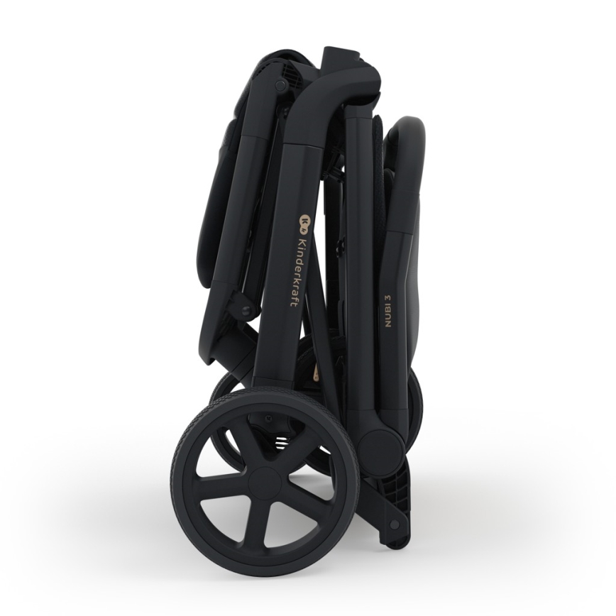 KINDERKRAFT SELECT - Wózek spacerowy NUBI 3 Midnight Black