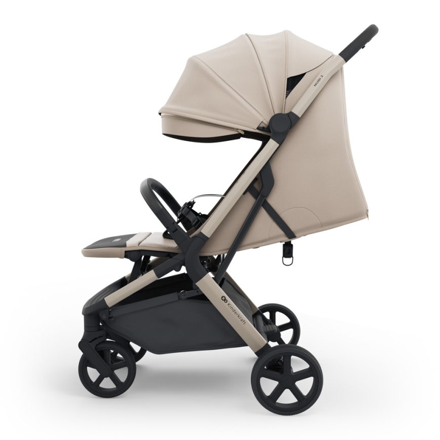 KINDERKRAFT SELECT - Wózek spacerowy NUBI 3, piaskowo-beżowy