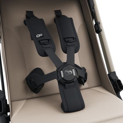 KINDERKRAFT SELECT - Wózek spacerowy NUBI 3, piaskowo-beżowy