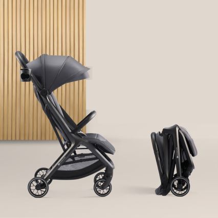 KINDERKRAFT SELECT - Wózek sportowy NUBI 2 szary