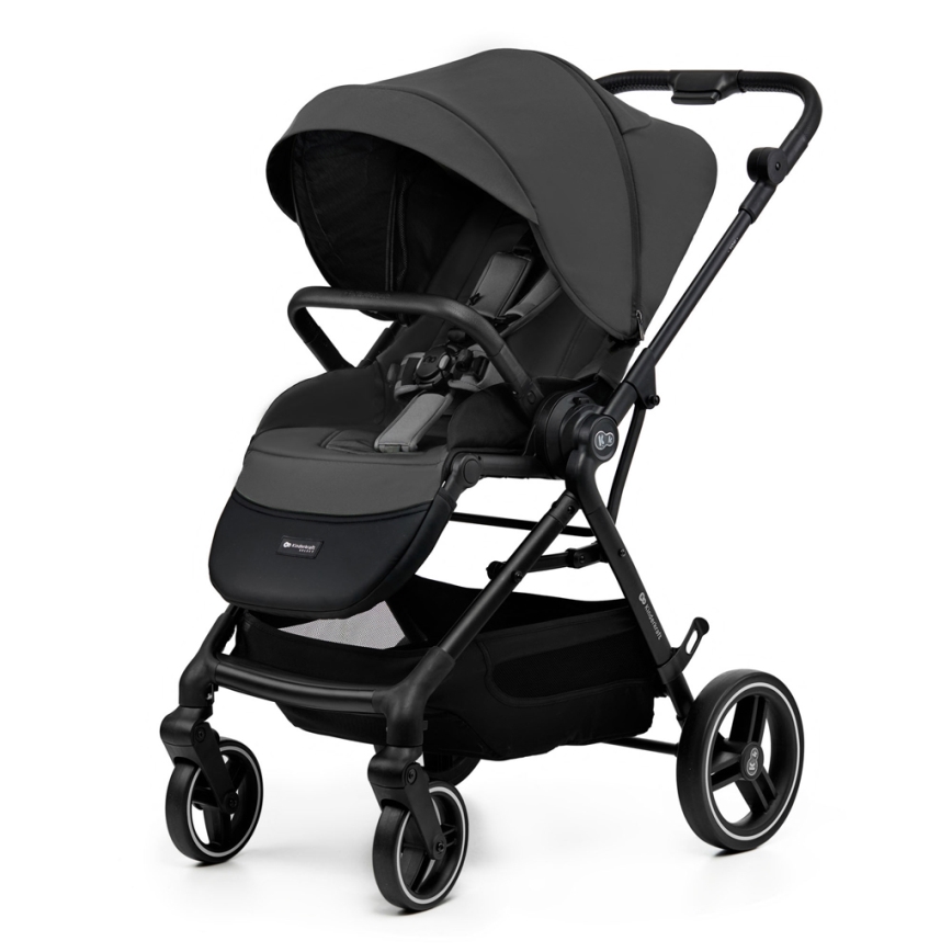 KINDERKRAFT SELECT - Wózek wielofunkcyjny 2w1 YOXI Szary księżycowy