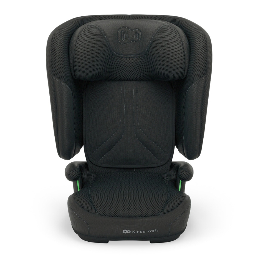 KINDERKRAFT - Składany fotelik samochodowy UNITY 2 i-Size 100-150 cm czarny