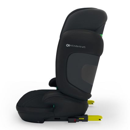 KINDERKRAFT - Składany fotelik samochodowy XPAND 2 PRO 100-150 cm czarny