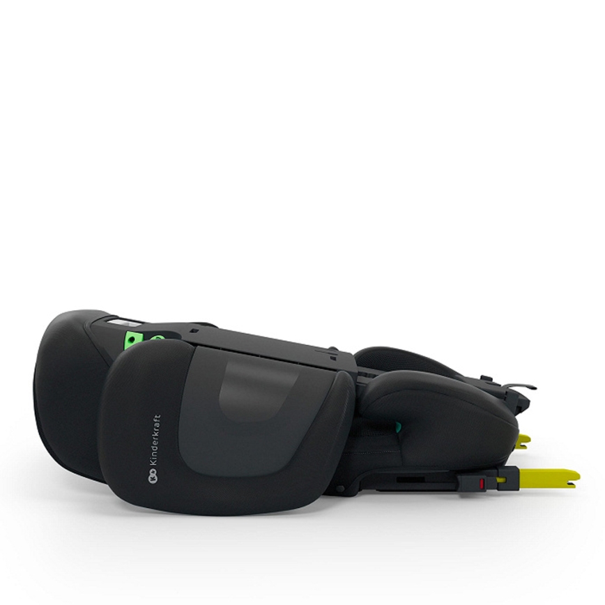 KINDERKRAFT - Składany fotelik samochodowy XPAND 2 PRO 100-150 cm czarny