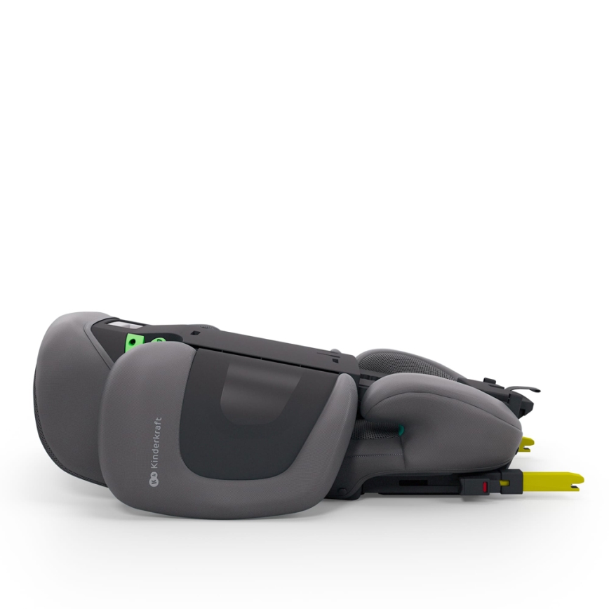 KINDERKRAFT - Składany fotelik samochodowy XPAND 2 PRO 100-150 cm szary
