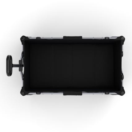 KINDERKRAFT - Składany wózek transportowy WAGON ROLLSTER czarny