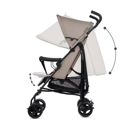 KINDERKRAFT - Wózek spacerowy TIK beżowy