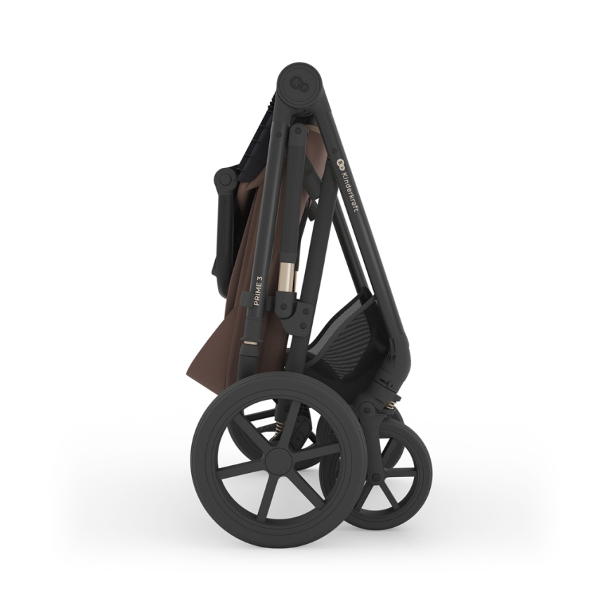 KINDERKRAFT - Wózek kombinowany 3w1 PRIME 3 Velvet Mocca