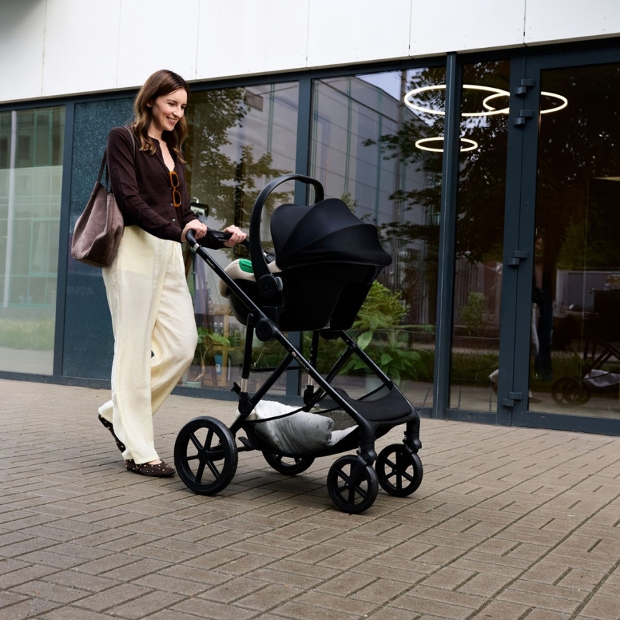 KINDERKRAFT - Wózek spacerowy INDY 3 Coal Black
