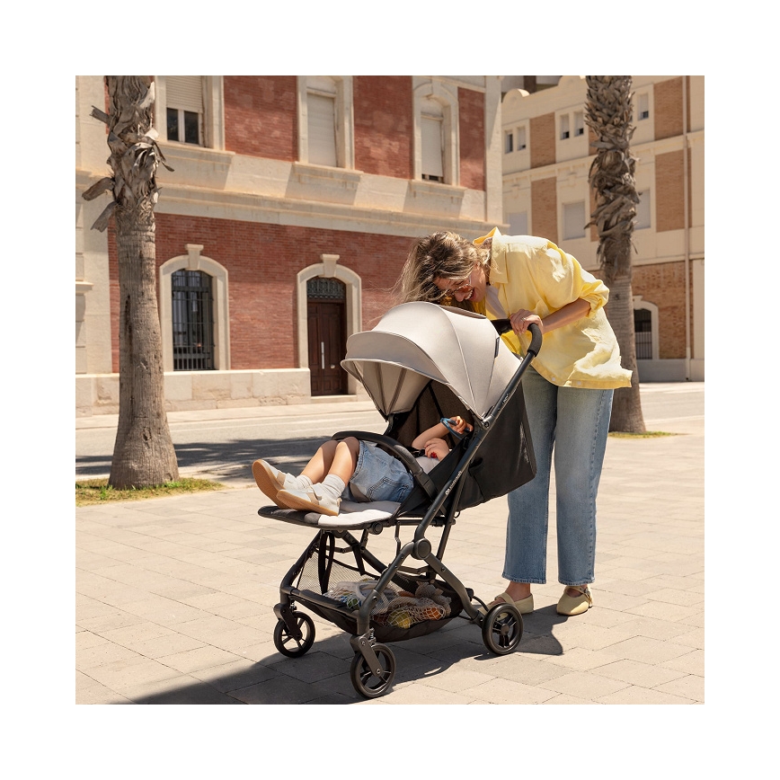 KINDERKRAFT - Wózek spacerowy INDY 3 Misty Beige