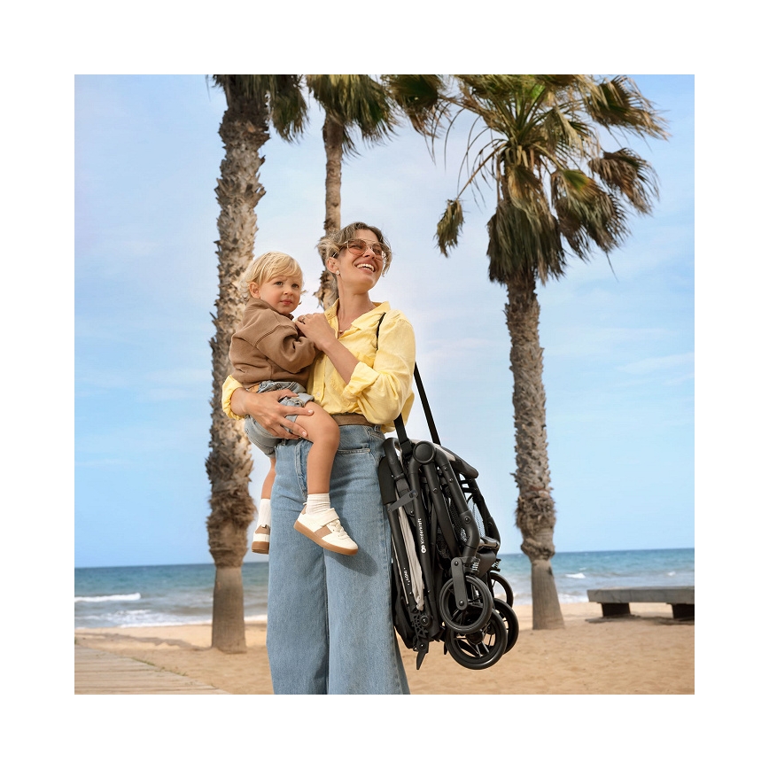 KINDERKRAFT - Wózek spacerowy INDY 3 Misty Beige