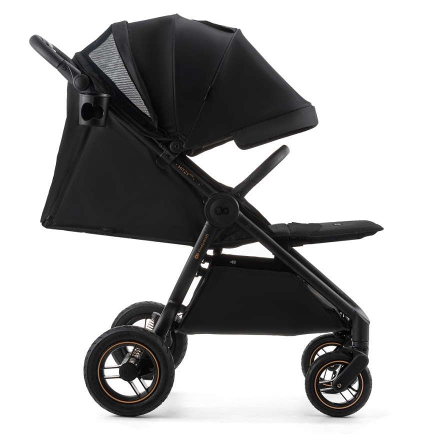 KINDERKRAFT - Wózek spacerowy MITZY Air czarny