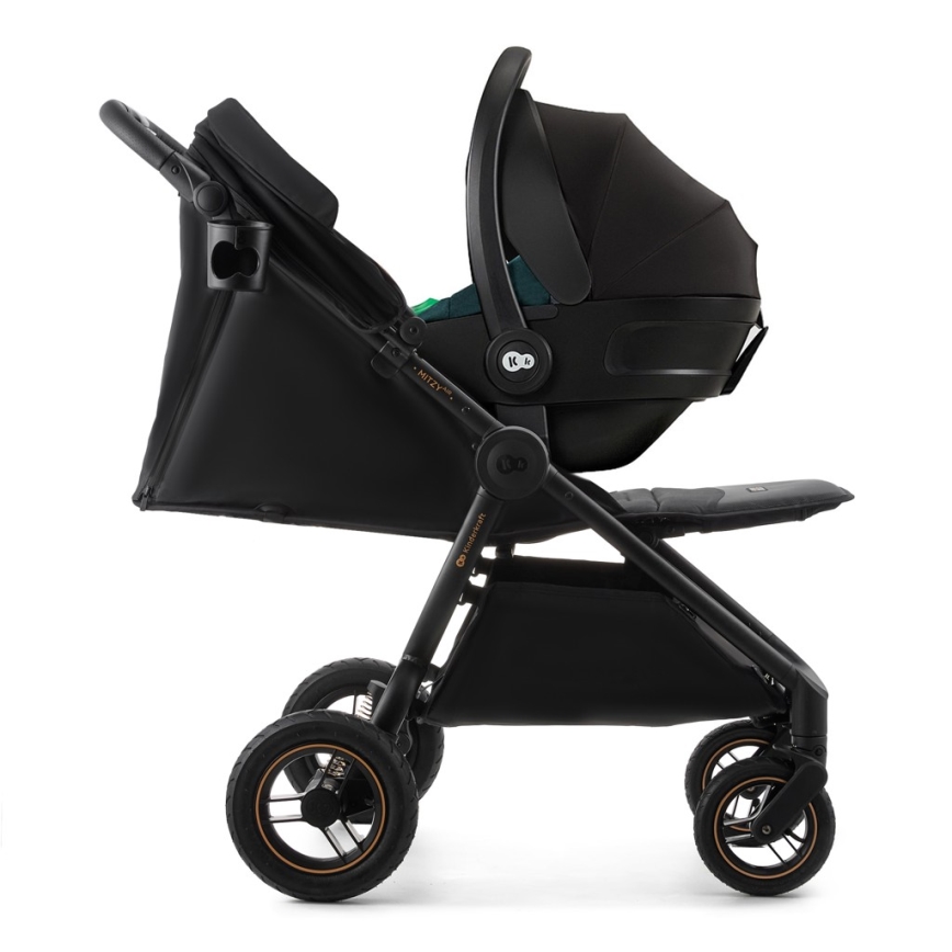 KINDERKRAFT - Wózek spacerowy MITZY Air czarny