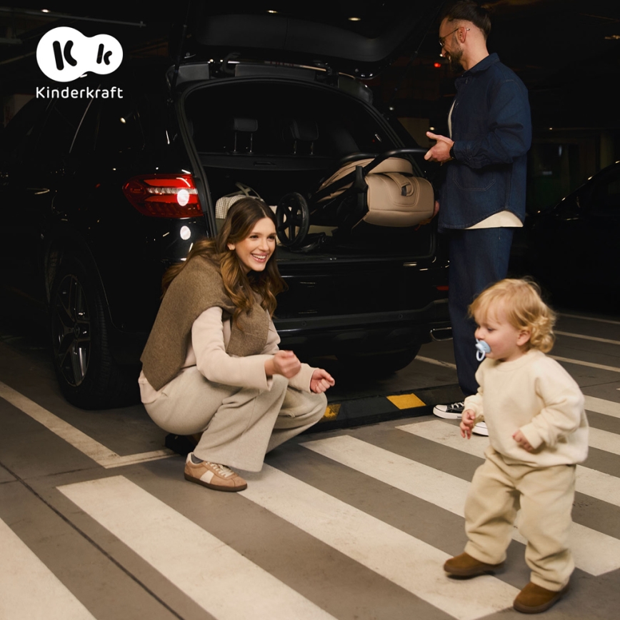 KINDERKRAFT - Wózek sportowy LOOM beżowy