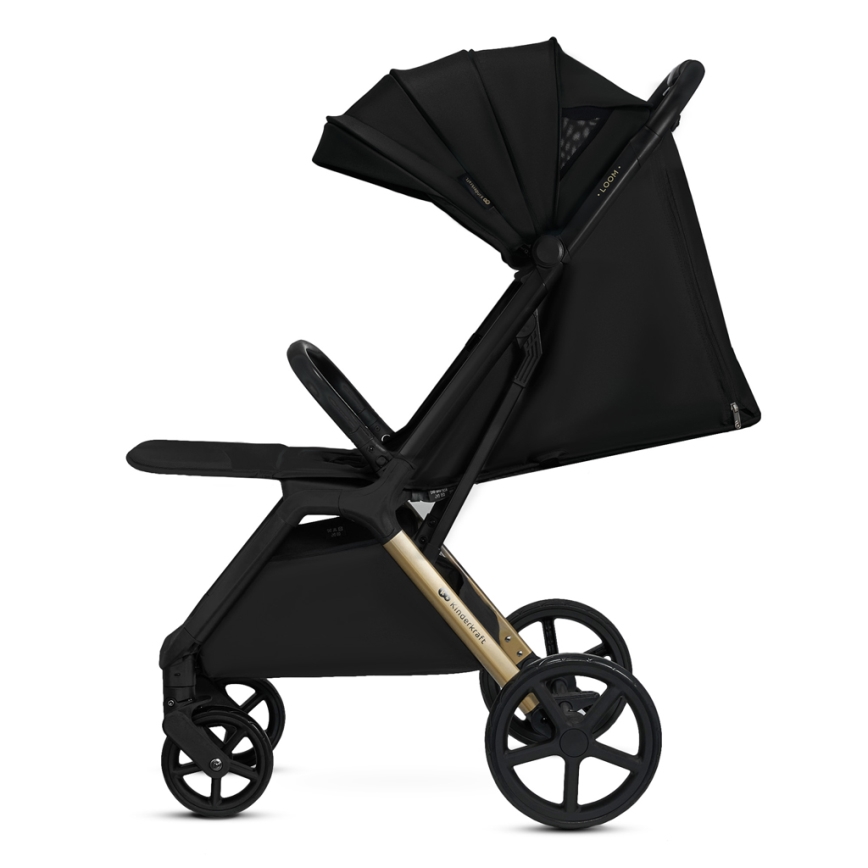 KINDERKRAFT - Wózek sportowy LOOM czarny