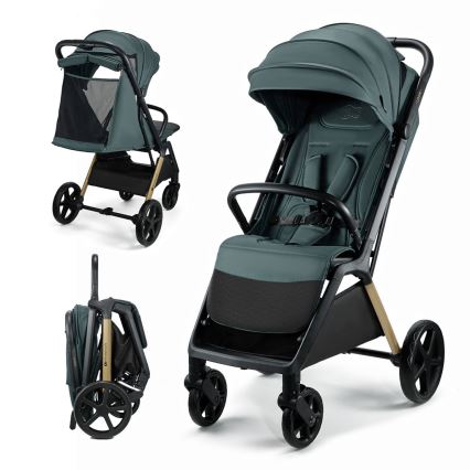 KINDERKRAFT - Wózek sportowy LOOM zielony