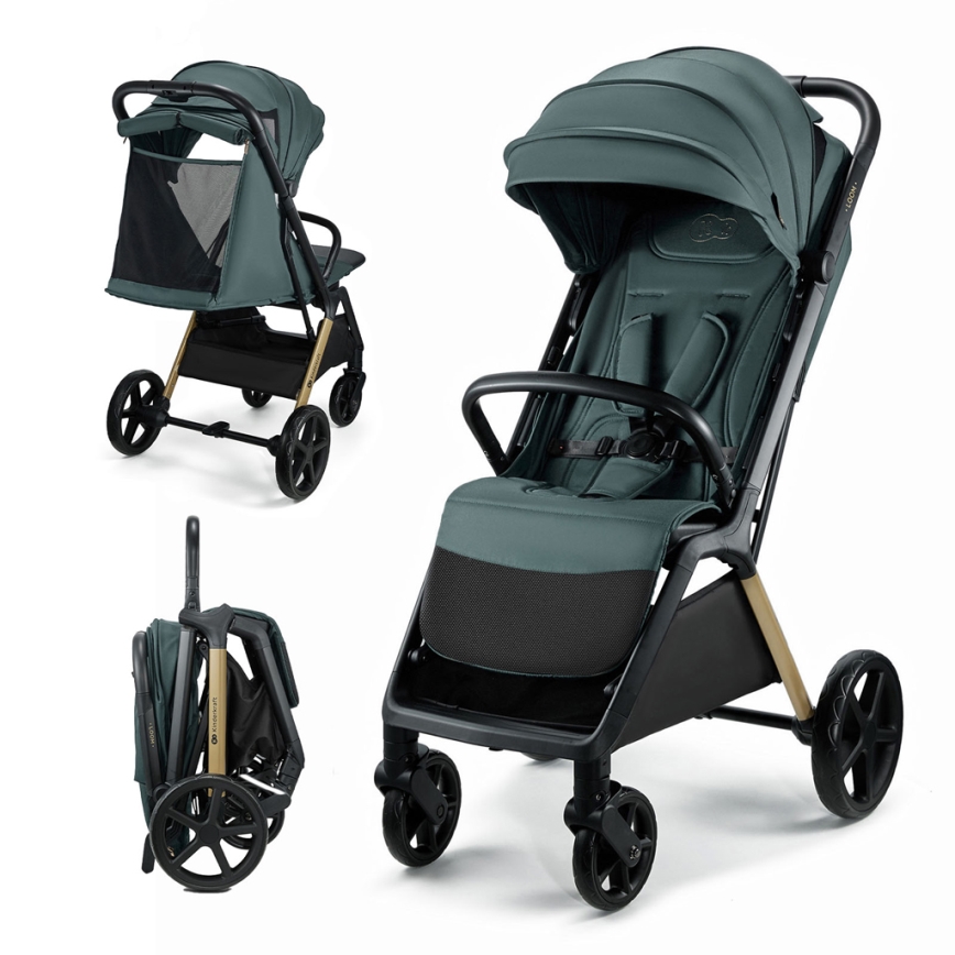 KINDERKRAFT - Wózek sportowy LOOM zielony