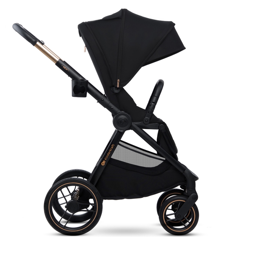 KINDERKRAFT - Wózek wielofunkcyjny 2w1 NEA 2 Midnight black