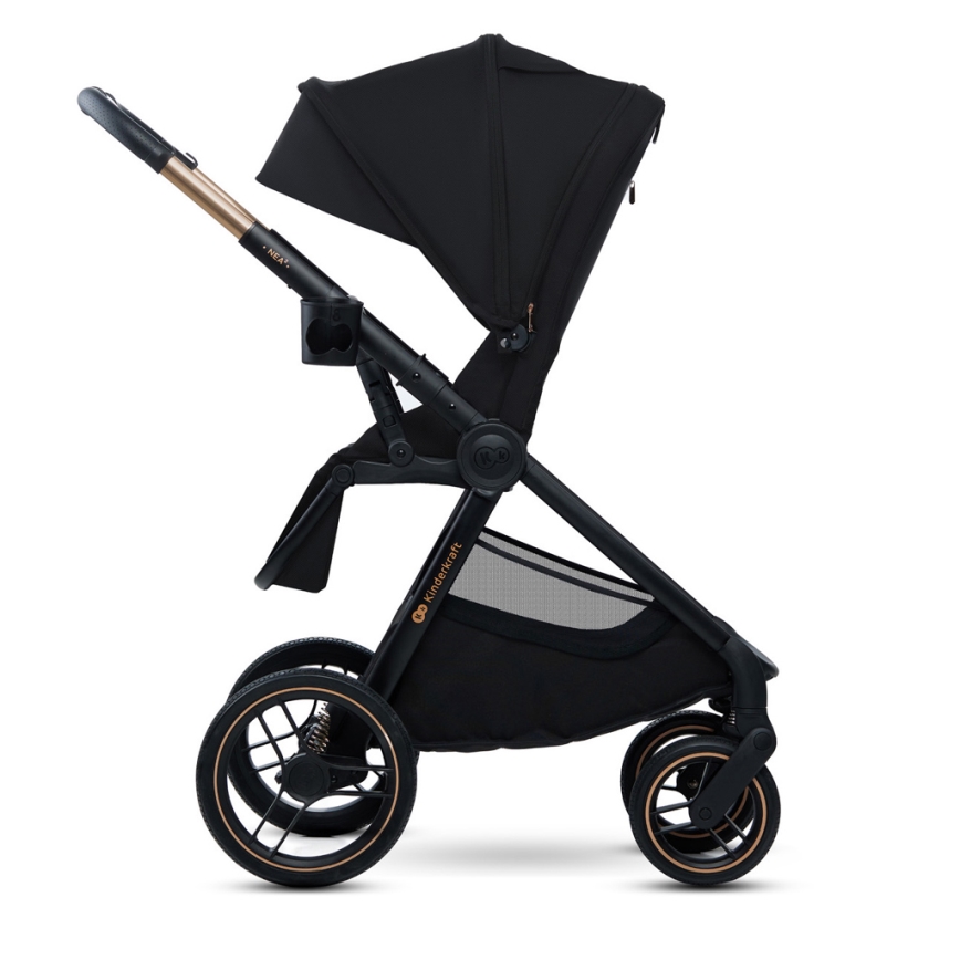 KINDERKRAFT - Wózek wielofunkcyjny 2w1 NEA 2 Midnight black