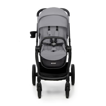 KINDERKRAFT - Wózek wielofunkcyjny 2w1 NEA 2 Platinum szary