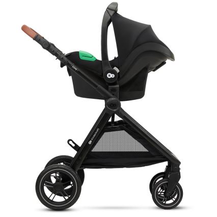 KINDERKRAFT - Wózek wielofunkcyjny 3w1 ESME Sand beige + fotelik samochodowy MINK PRO