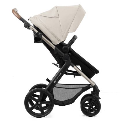 KINDERKRAFT - Wózek wielofunkcyjny 3w1 MOOV 2 Moonlight grey + fotelik samochodowy MINK PRO