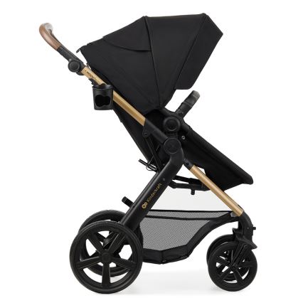 KINDERKRAFT - Wózek wielofunkcyjny 3w1 MOOV 2 Pure black + fotelik samochodowy MINK PRO