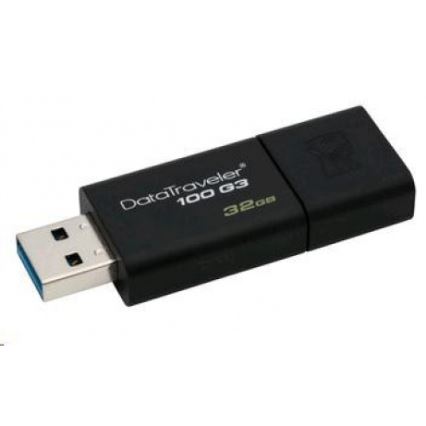 Kingston - Pendrive DATATRAVELER 100 G3 USB 3.0 32GB czarny