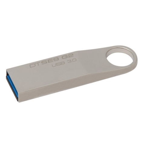 Kingston - Metalowy pendrive DATATRAVELER SE9 G2 USB 3.0 32GB