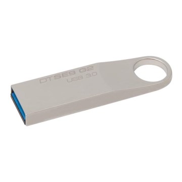 Kingston - Metalowy pendrive DATATRAVELER SE9 G2 USB 3.0 64GB