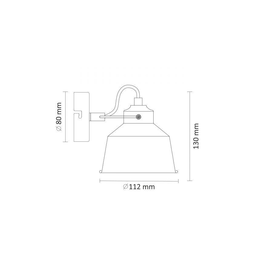 Kinkiet 1xE14/8W/230V