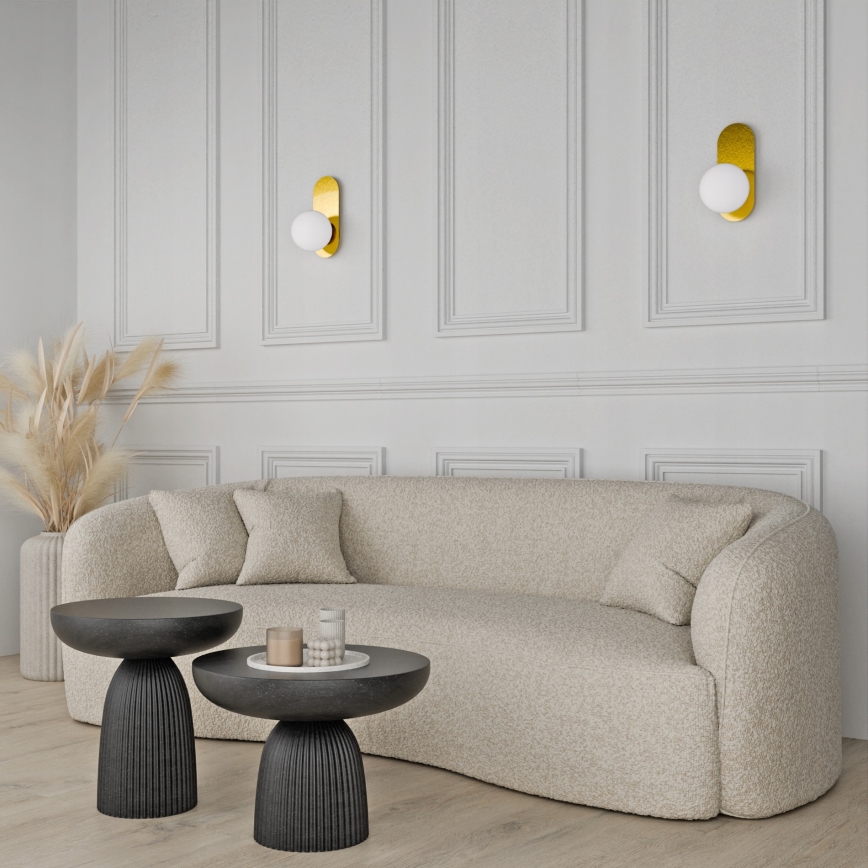 Kinkiet 1xE27/40W/230V złoty/biały