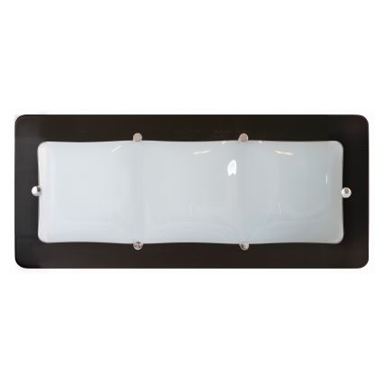 Kinkiet 3xE27/20W/230V wenge/buk