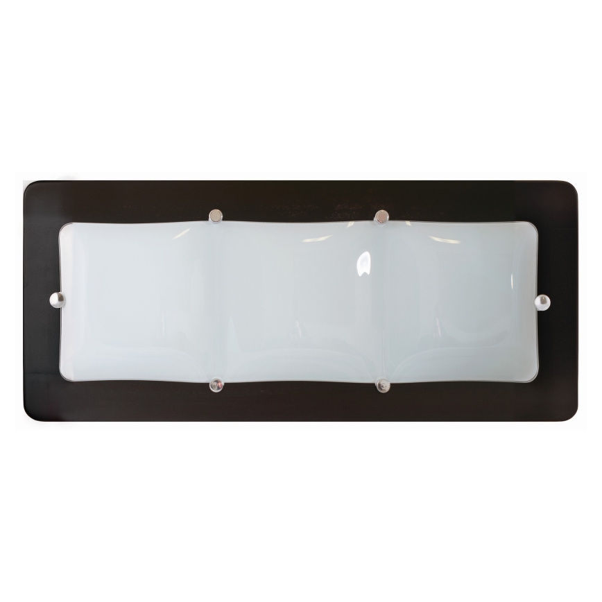 Kinkiet 3xE27/20W/230V wenge/buk