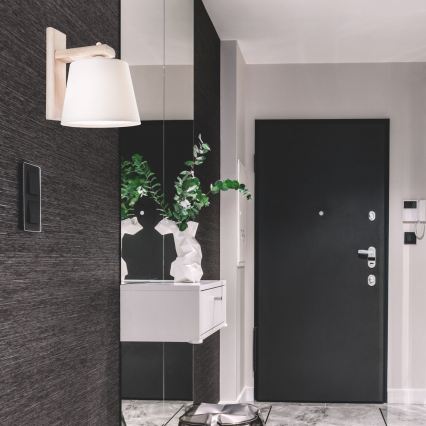 Kinkiet AIDA 1xE27/60W/230V dąb