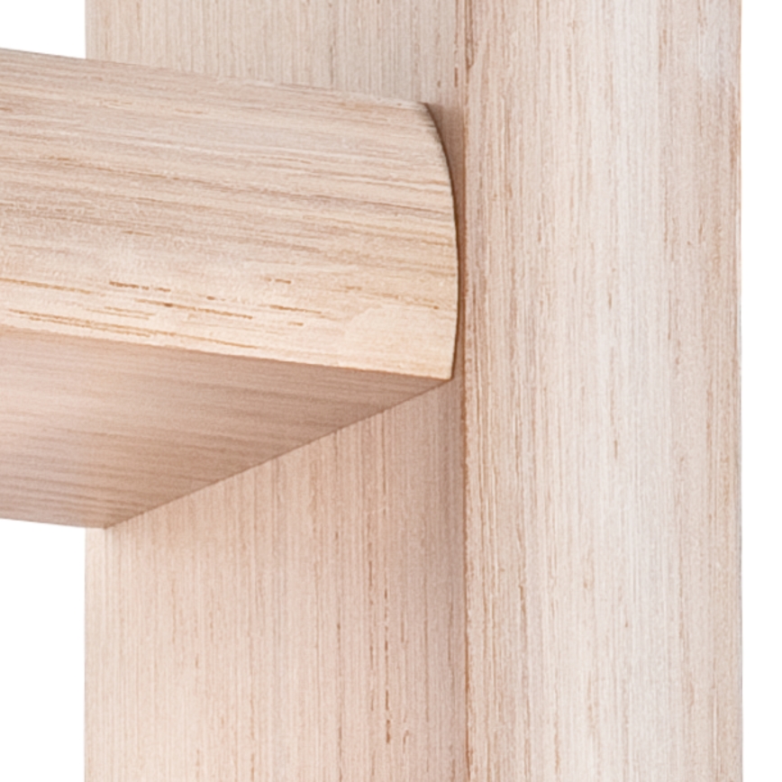 Kinkiet AIDA 1xE27/60W/230V dąb