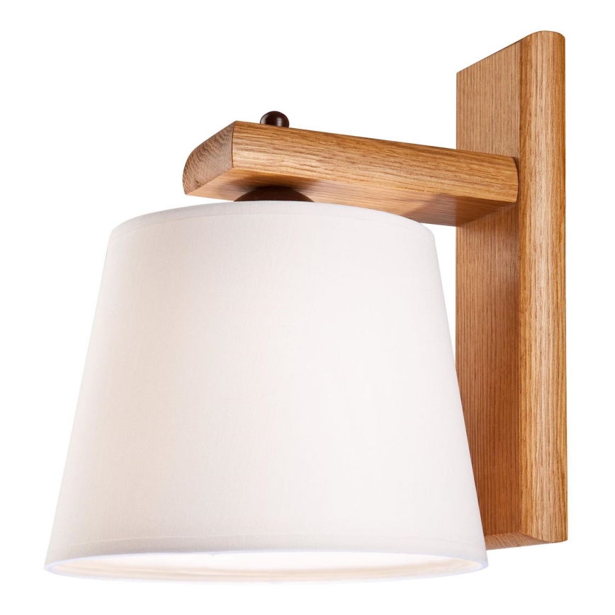 Kinkiet AIDA 1xE27/60W/230V dąb